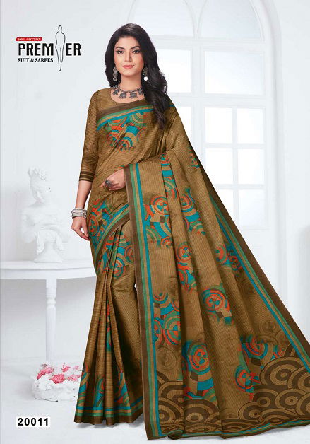 Premier Sun City 20 Regular Wear Wholesale Saree Collection